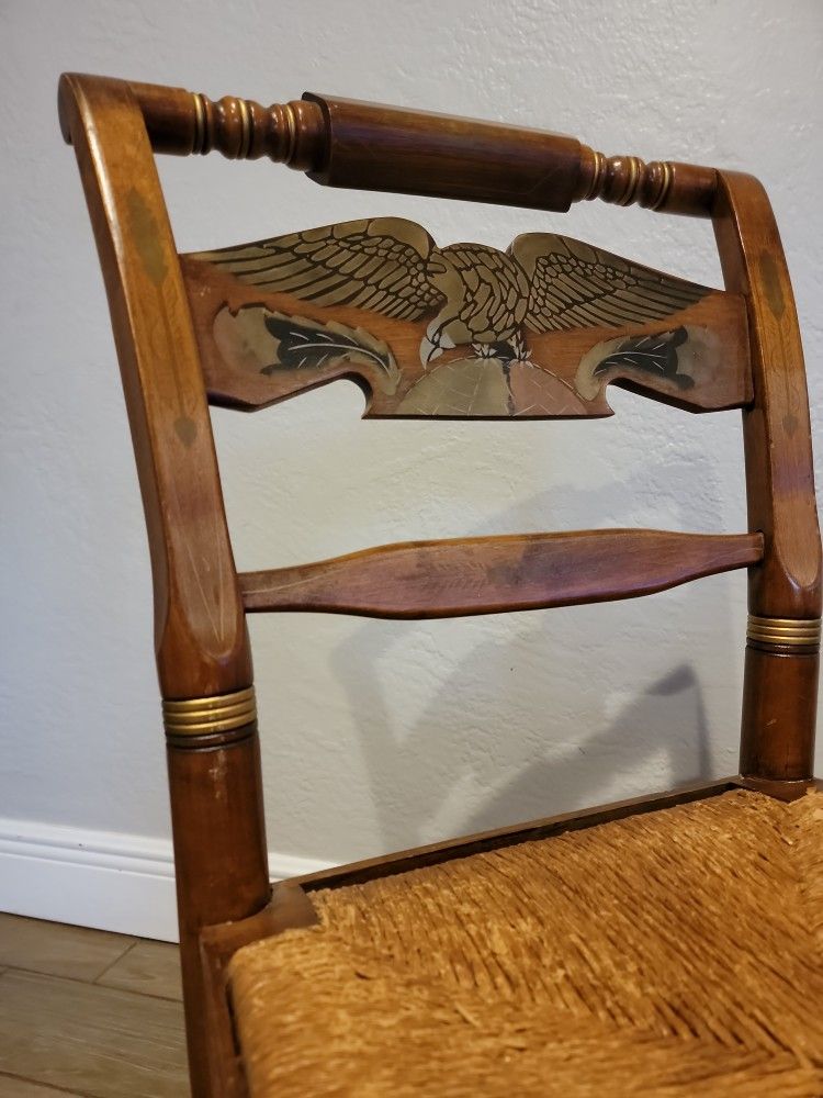 Antique ETHAN ALLEN Hitchcock Eagle Chair