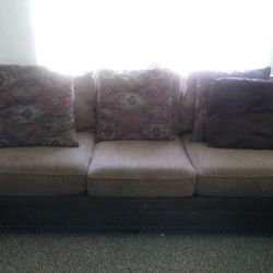 Couch set sofa and loveseat