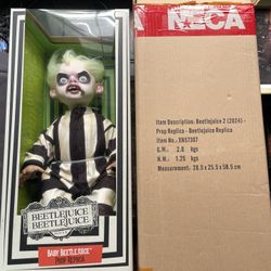 NEW 2024 NECA Life-Size Baby Beetlejuice 1:1 Prop Replica Doll SOLD OUT SEALED