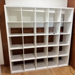 White Bookcases / Storage Shelves – Multiple Sizes Available