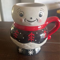 JP Snowman Mug