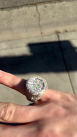 Moissanite Ring 7 size