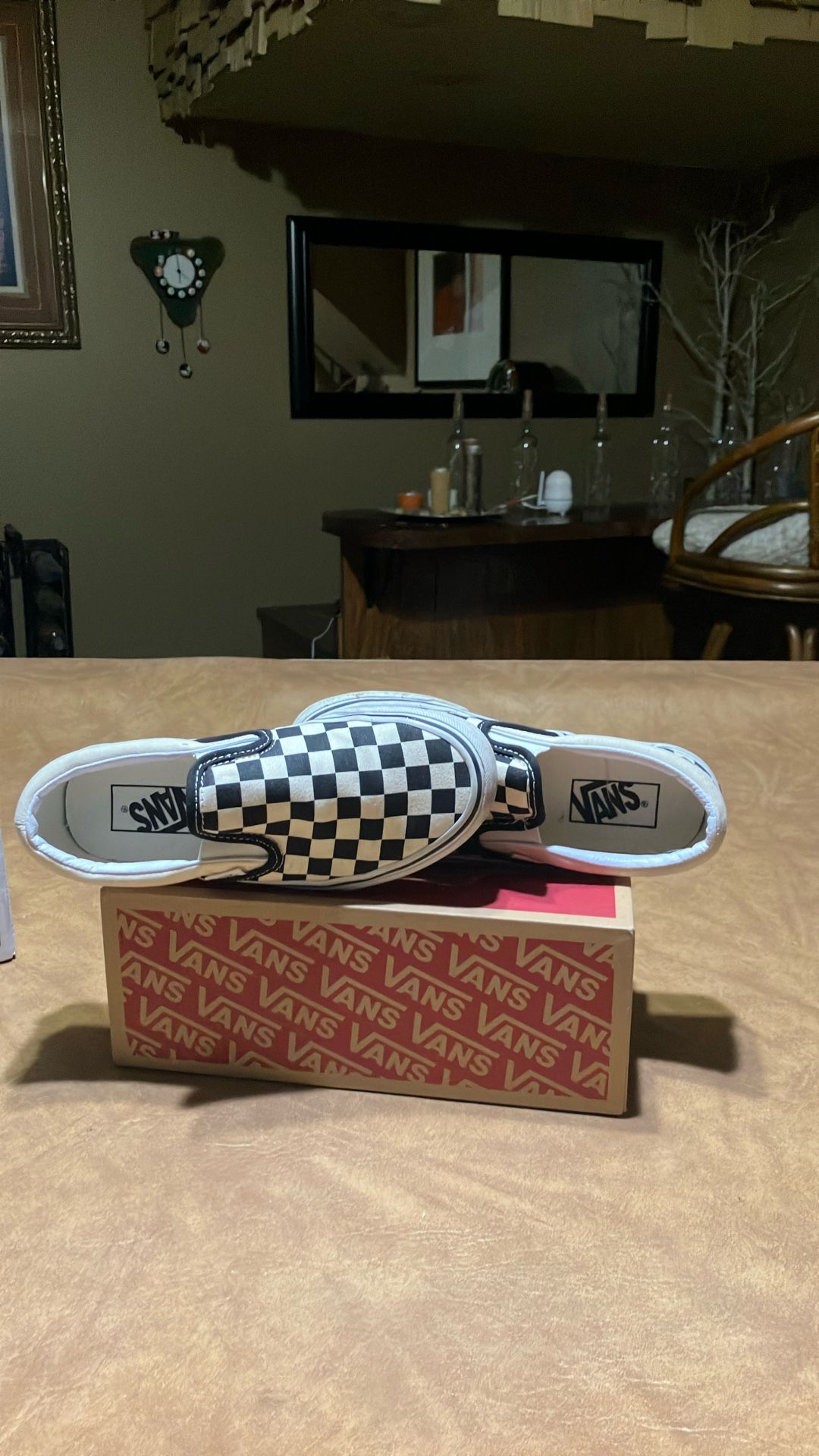 Black And White Vans Shoes