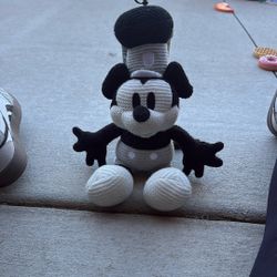 Crocheted Steamboat Mickey 