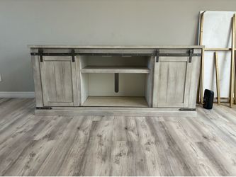 Barn style TV stand