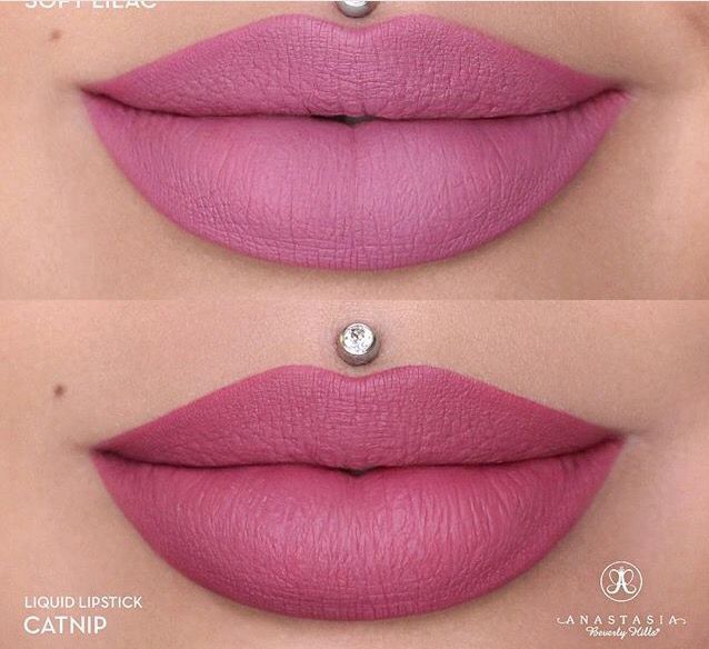 Liquid Lipstick “CATNIP” & “SOFT LILAC”