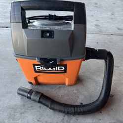 Rigid 3 Gallon 3.5 Hp Handheld Shop Vac $25 Firm No Filter