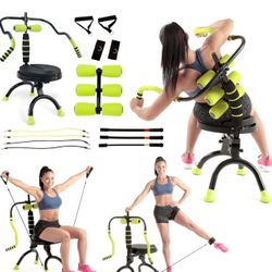 Ab Fitness Machine System Provides An Abdonimal And Muscle Activating Workout with Aerobics to Burn Calories and Workout
