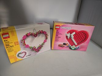 Set Of 2 Valentines Day lego