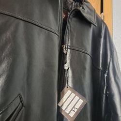 2 Mens Black Jacket!$30 Each Or 50 for Both. 