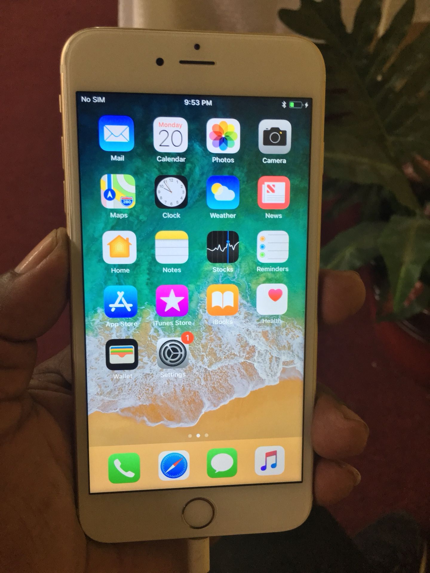 AT&T IPhone rose gold 6s Plus 128gb unlocked great condition