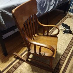 Antique Child's Rocking Chair 