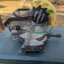 Hitachi 10" Miter Saw With Extras $100 obo
