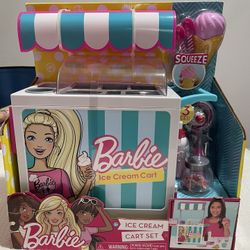 Barbie ice cream sale stand