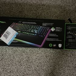 Razer Black Widow V4 And Razer Basilisk V3 Combo
