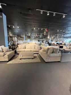 Ivory Sofa and Loveseat