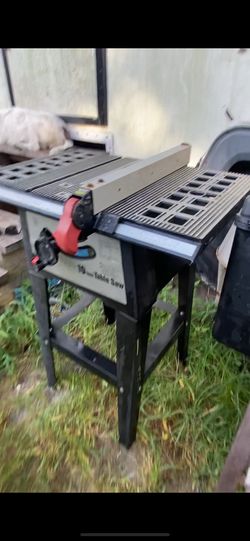 Table saw 10 inch blade with stand