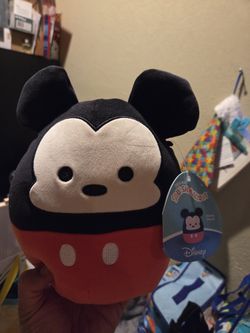 Disney Squishmallow 8" Mickey Mouse Kelly Toys Super Soft Stuffed Plush Toy Pillow