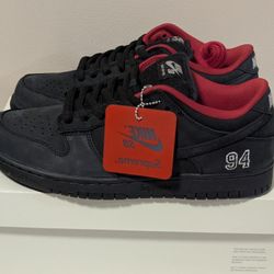Nike SB Supreme 94 Black Size 11