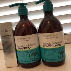 Shampoo Conditioner And Hair Serum New 