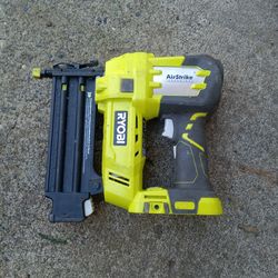 Ryobi airstrike finish nail gun