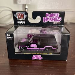 M2 1973 Chevrolet Cheyenne Super 10 Custom SS PURPLE HORNIES