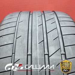 1 (One) Tire LikeNEW Goodyear Eagle F1 SuperSport 255/35R19 255/35/19 #94586