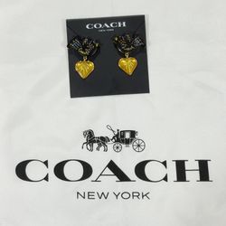 coach brand earrings