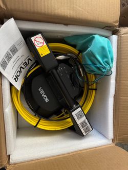 65.6ft/20m Drain Pipeline Camera,