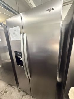Whirlpool Side-by-Side Stainless Steel Refrigerator