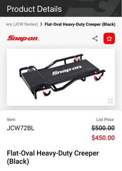 Snap On creeper