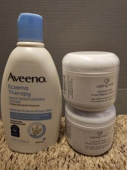 Aveeno Eczema Lotion And Cracked Heel Foot Cream
