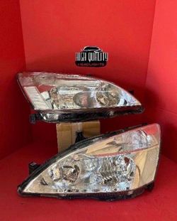 Honda Accord 2003. 2007 Headlights.