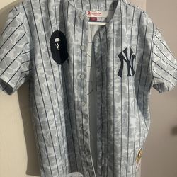 Bape x Mitchel & Ness Yankees Jersey