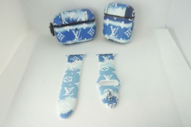 LV Watch Band & AirPod Case Bundle