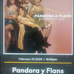 Pandora Y Flans Tickets 
