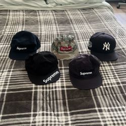 Supreme Hats + Yankee fitted