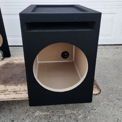 12" Heavy-duty Ported Box 1" Baffle  32hz  14x20.5x19.5  2 Cubic Ft 