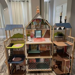 Kids Kraft wooden doll house