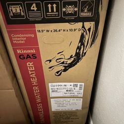 Rinnai Tankless Water Heater 