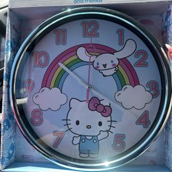 Hello Kitty And Friends Clock