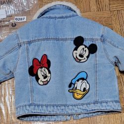 Zara Disney Denim Jacket (0287)