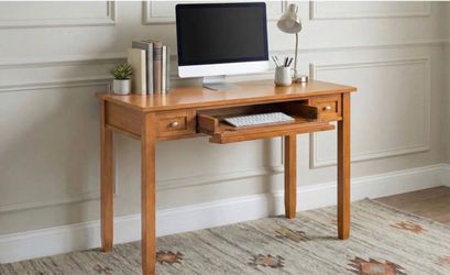 SimpliHome Warm Shaker Desk
