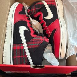 Jordan 1 High Plaid 