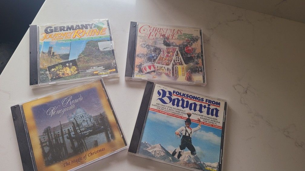 European Music CDs Set Of 4