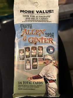 MLB Cards Allen & Ginter Pack 14 Cards