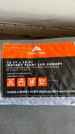 Canopy 12 x 12 ft (easy set up and down)