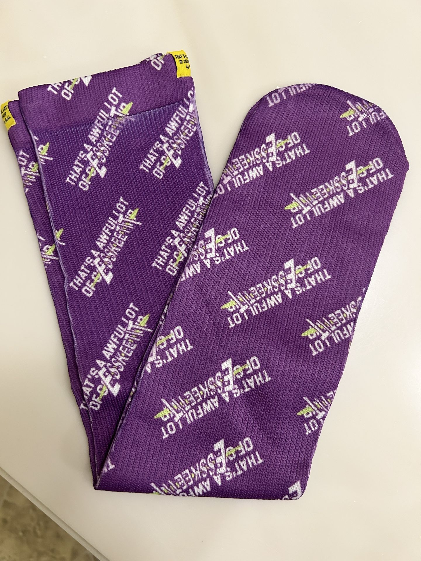 New That’s A Awful Lot of Cough Syrup x Lil Pump Esskeetit Socks.