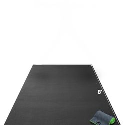 Gorilla Mats Premium Large Exercise Mat – 8' x 4' x 1/4" Ultra Durable, Non-Slip, Workout Mat