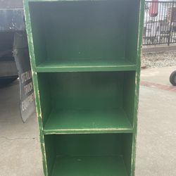 Small Green Bookcase